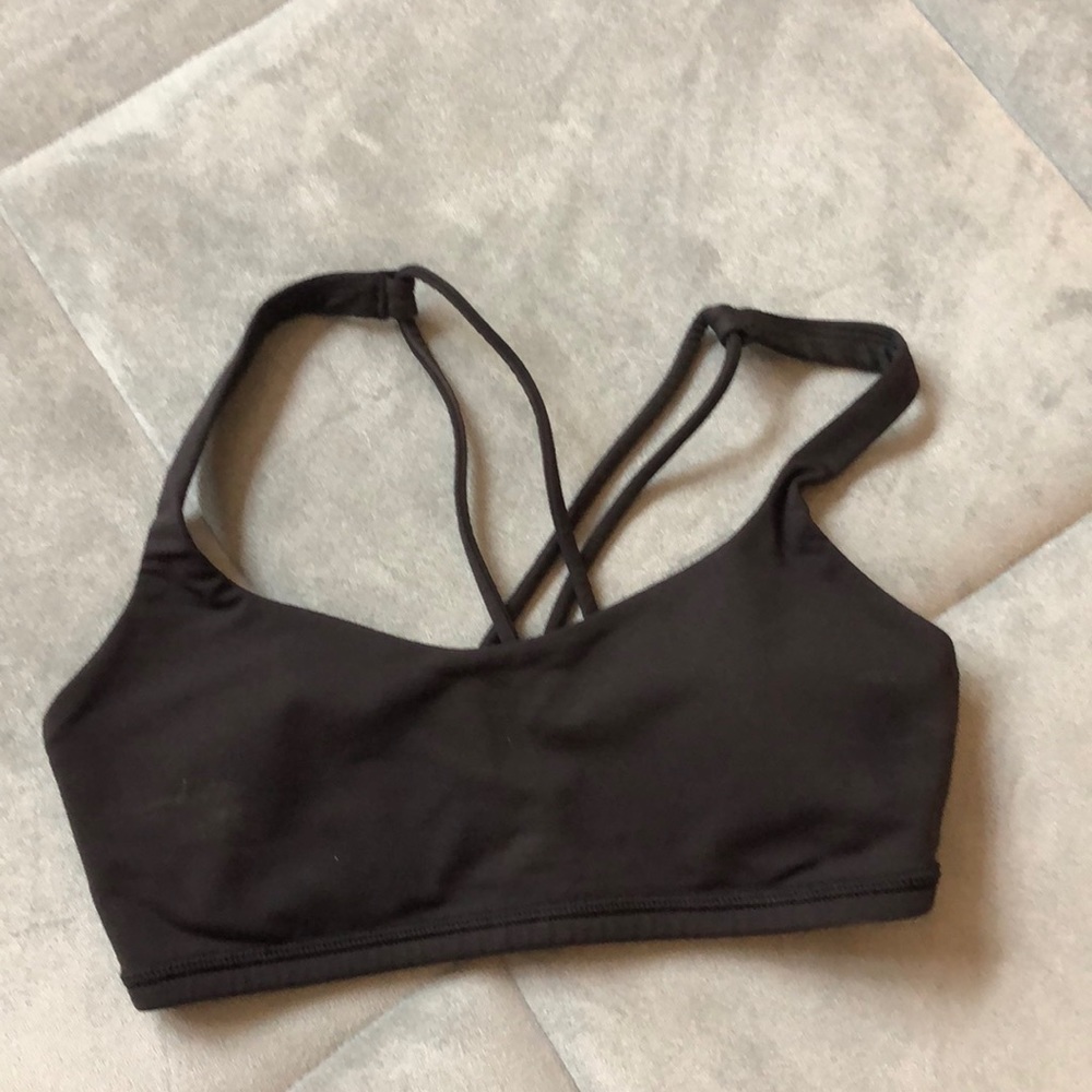 Black Lululemon size 2 sports bra